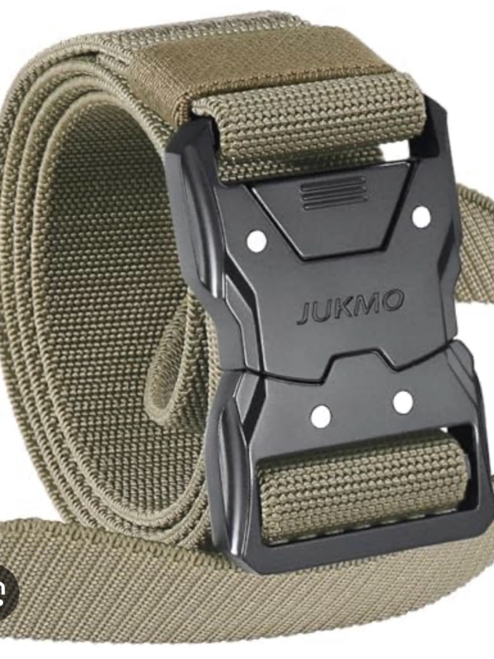 Jukmo Belt with Quick-Release Buckle - Khaki